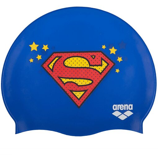 Arena Batman Superhero Silicone Swim Cap 