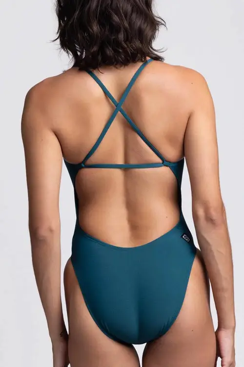 JOLYN Women's Brandon 2 Solid One Piece Swimsuit - Image 5